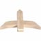 Ekena Millwork Bellingham Smooth Timber Gable Bracket, Douglas Fir, 36"W x 24"H x 3 1/2"D x 5 1/2"F, 16/12 Pitch GBW036X24X0406BEL00SDF - alternate 3